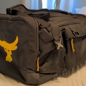 Project Rock limited edition range duffle backpack